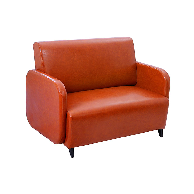 HZ7020 Ghế chờ salon màu nâu đỏ