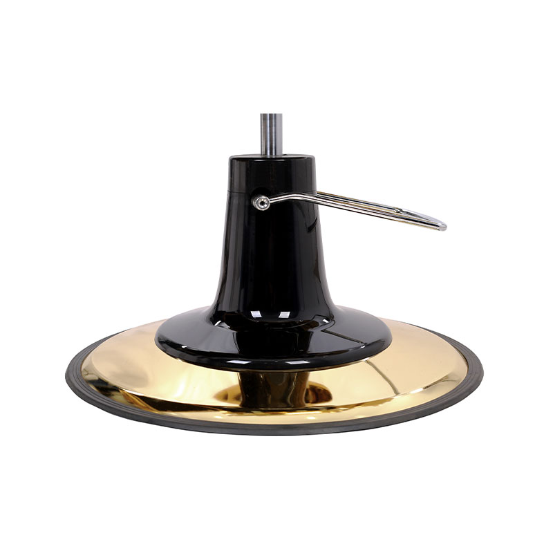 HZ22GD Máy bơm thủy lực ghế cắt tóc cổ điển có đế bằng vàng