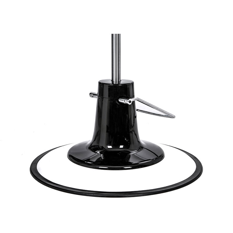 HZ22WB Máy bơm thủy lực ghế cắt tóc cổ điển có đế màu trắng