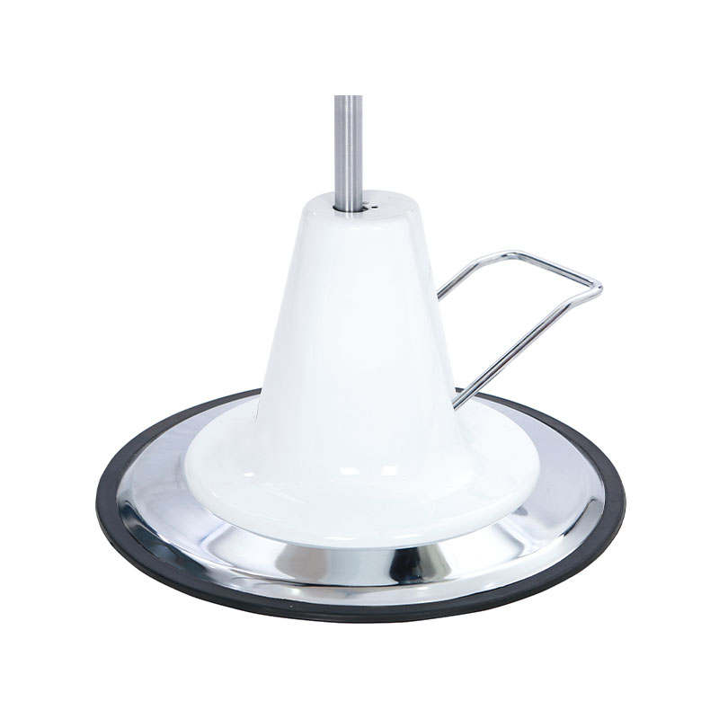 HZ25 Máy bơm thủy lực ghế cắt tóc cổ điển có đế mạ bạc