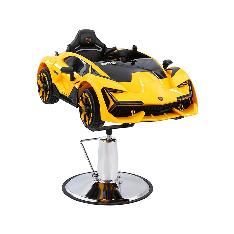 HZ8103Z Ghế cắt tóc trẻ em hình ô tô màu vàng