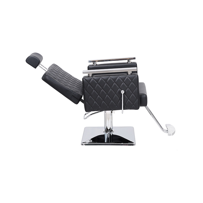 HZ8803D Ghế salon ngả lưng hình vuông màu đen kim cương