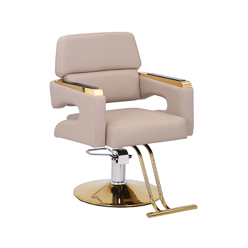 HZ88202/HZ88202BK Ghế tạo kiểu tóc thủy lực màu đen/xám