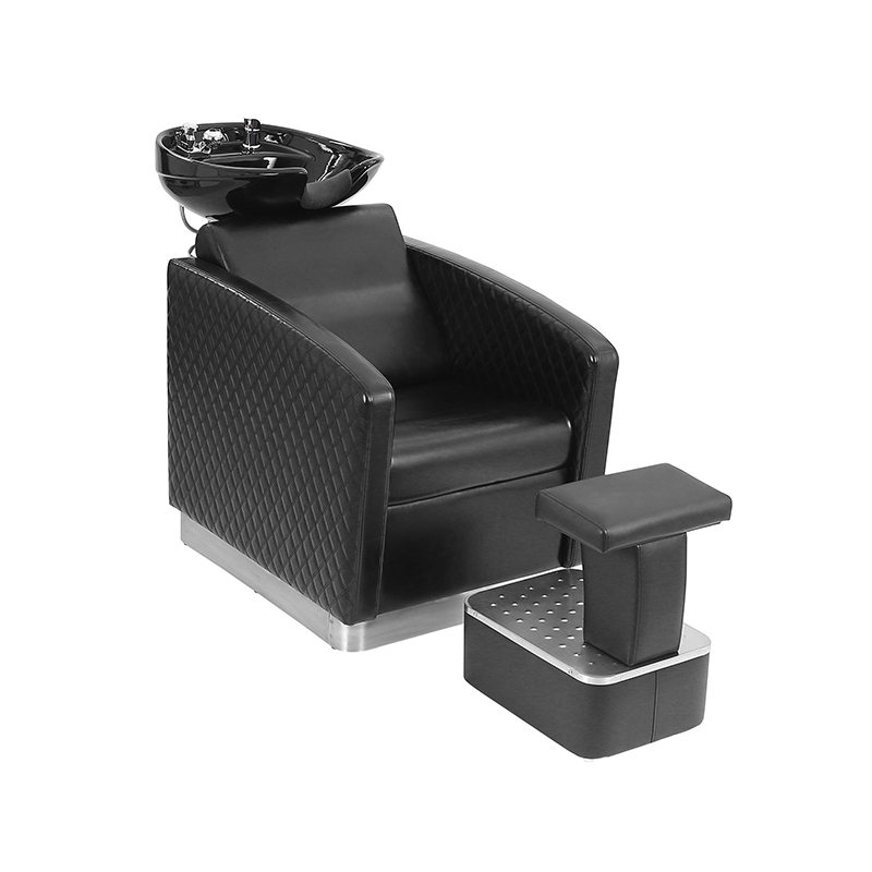 Bộ bàn ghế gội đầu HZ9077-1/HZ9077B dành cho nhà tạo mẫu tóc