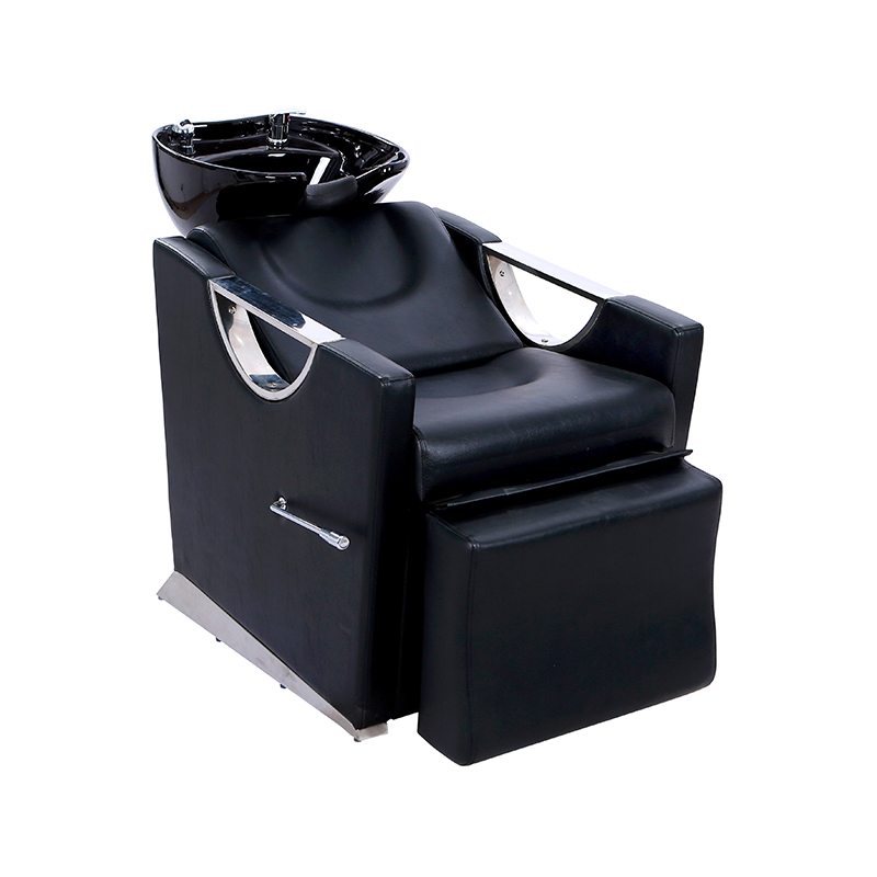 Bộ bồn và ghế gội đầu bằng gốm sứ có thể điều chỉnh HZ9004