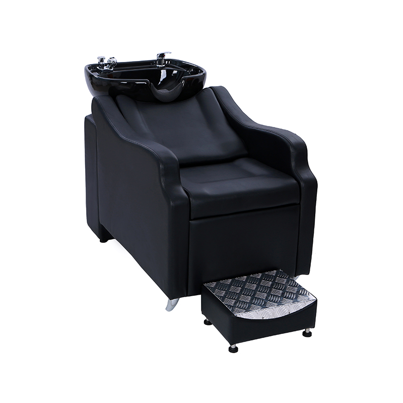 Bộ bàn ghế gội đầu HZ9077-1/HZ9077B dành cho nhà tạo mẫu tóc